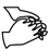 A solid square with a light beige color and no visible patterns or designs.