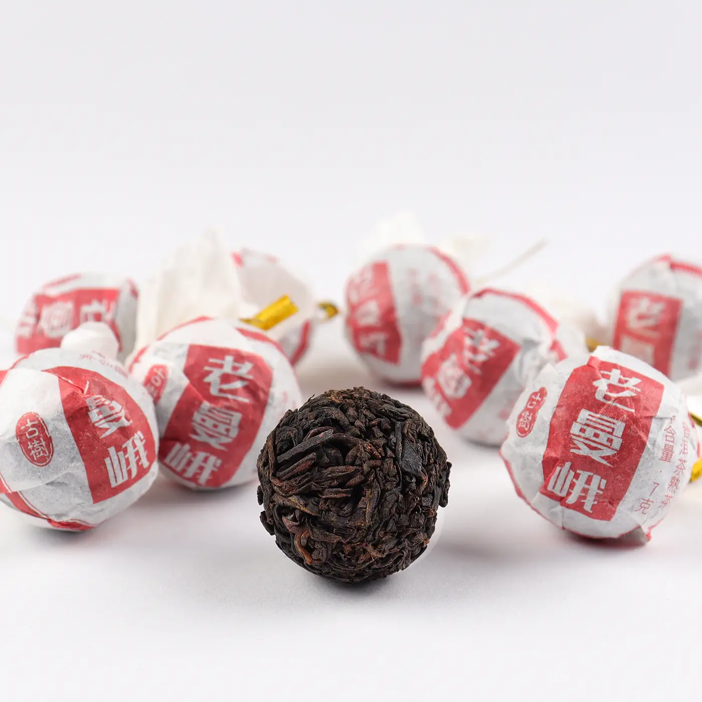 Pu'er Ripened Tea Dragon Pearls