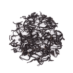 My Store's Oriental Beauty Oolong Tea leaves are displayed in a circular pattern on a white background, showcasing their loose and refined appearance.