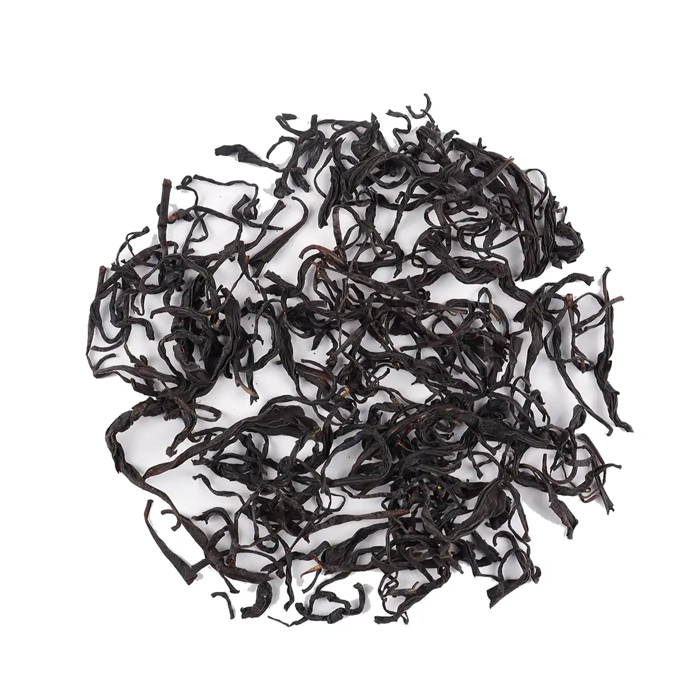 Phoenix Dancong Oolong Tea by My Store is displayed as loose leaves on a white background, evoking a subtle floral aroma.