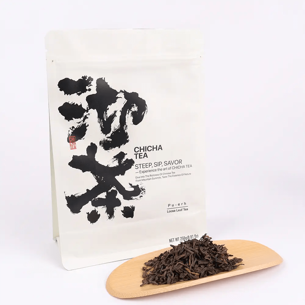 Pu'er Tea Ripened Loose Leaf Tea - CHICHATEA