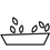A plain beige rectangular shape on a white background.